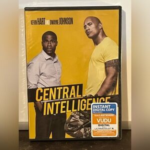 Central Intelligence DVD new Kevin hart Dwayne Johnson movie